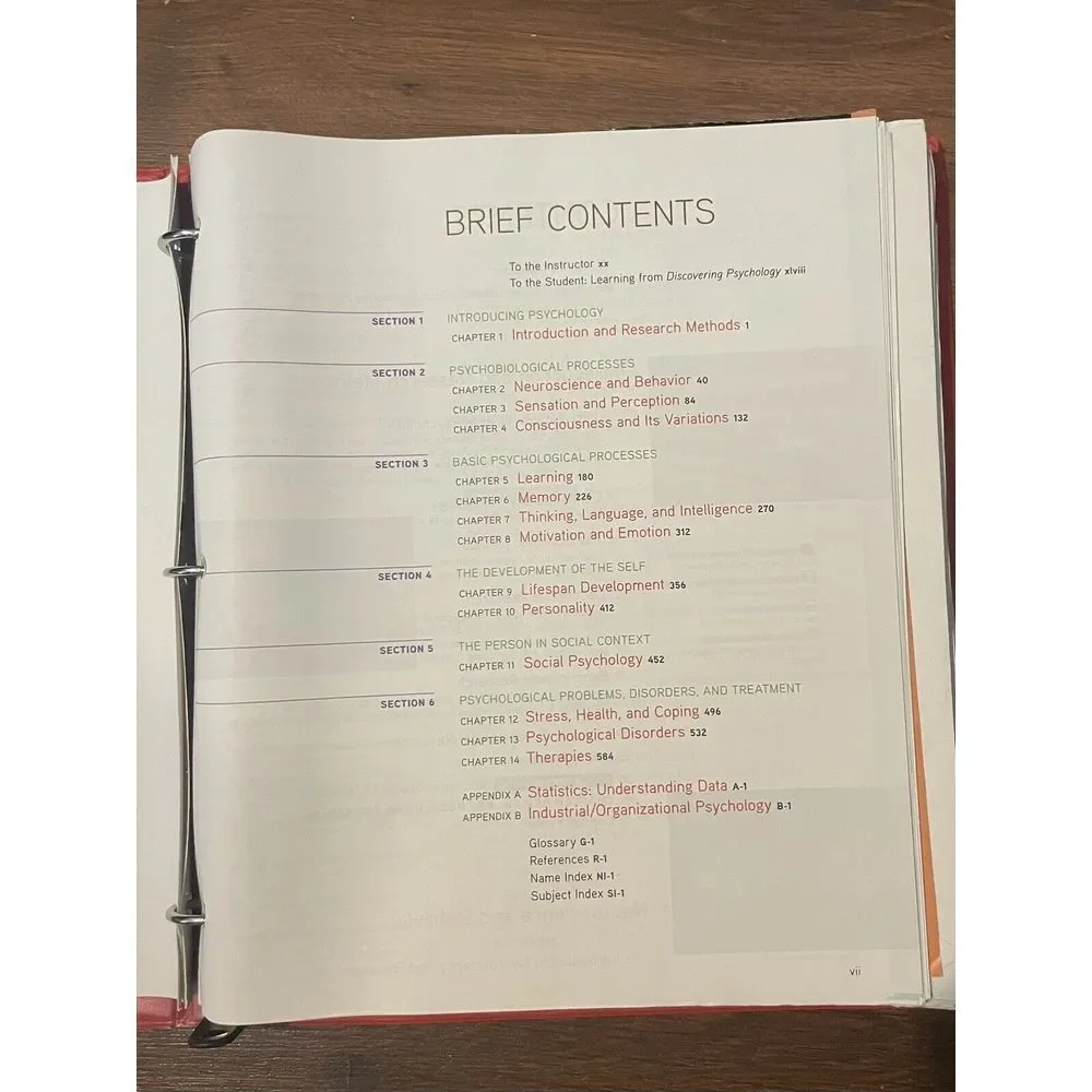 Discovering Psychology  Hockenbury 7th Edition Looseleaf‎